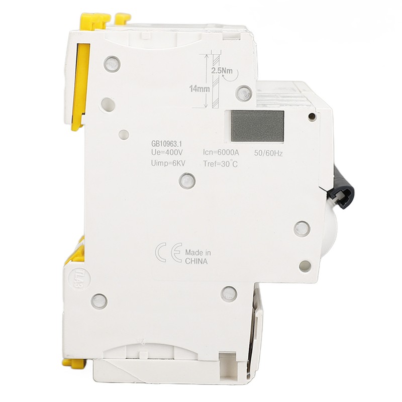 Miniature Circuit Breaker PA66 Flame Retardant Shell 4P and N