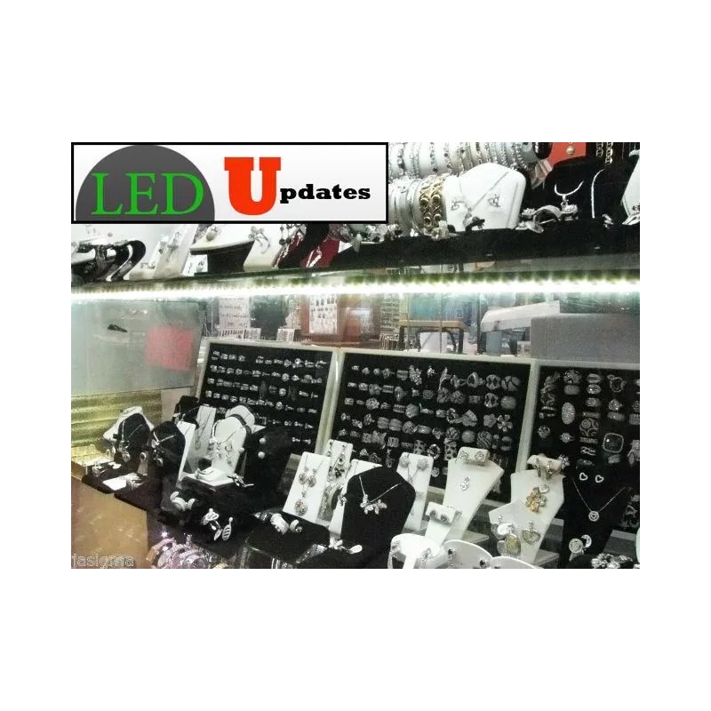 LEDUPDATES 2x 20" white LED Light for Under cabinet Display