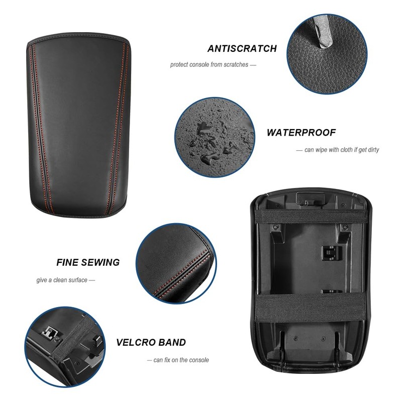 DEYTOP Center Console Cover for Nissan Maxima 2016-2023 Armrest Cover