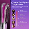 Cepillo Alaciador de Cabello 3 en 1, 5 Niveles Ajuste