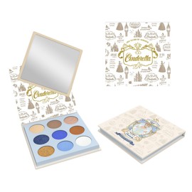 Disney - Paleta de Sombras de Ojos 18 Tonos Inspirada en el Mundo Mágico de Cenicienta  Alta Pigmentación y Larga Duraciónestuche de Colección...     