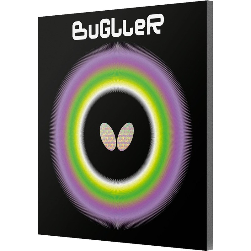 Butterfly Table Tennis Rubber Bugler 006: Red 1.9 00470