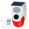 Home Alarm System with Remote Control, Motion Sensor Outdoor, Solar