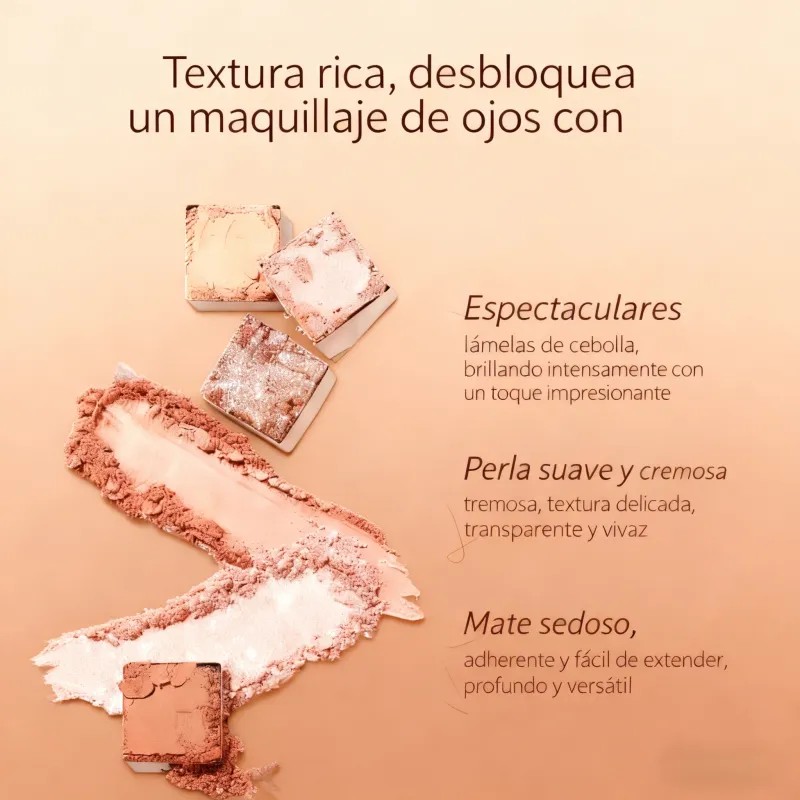 Paleta De Sombras De Ojos En Tonos Tierra Con 25