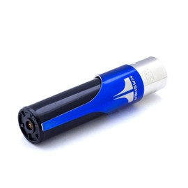 Kasher 360 Round Lighter Tool with Lighter - Stainless Steel - Lightweight, Durable Construction, Portable - Multipurpose Tool - Versatile Usage as Cutter for Opening Box and More (Blue)