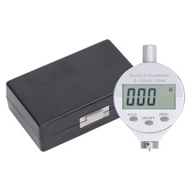Digital Hardness Tester 0 To 100HA Type A Durometer High Resolution Aluminum Alloy Portable Hardness Gauge