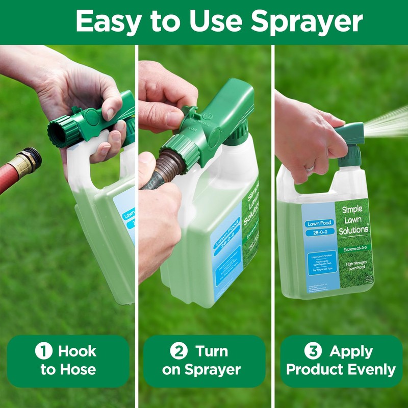 Maximum Green & Growth Fertilizer High Nitrogen 28-0-0 Liquid Lawn