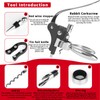 Rabbit Wine Opener,Corkscrew Wine Opener Set Including Foil Cutter, Wine
