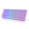 HK GAMING GK61s Mechanical Gaming Keyboard - 61 Keys Multi