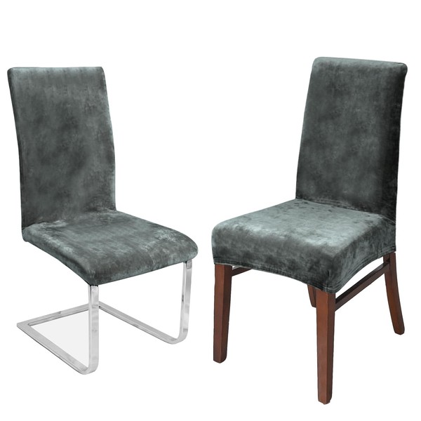 LANSHENG Stretchy Chair Covers for Dining Room Chairs, Stretch Spandex