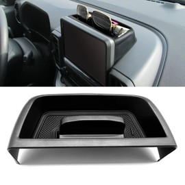 Nosxxus for 2021-2025 Ford Bronco Sport CX430 Center Console Screen Dashboard Organizer, Dashboard Organizer Insert Behind Screen Organizer,2024 Ford Bronco Glasses Tissue Tray