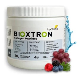 Polvo De Colágeno Bioxtron Sin Sabor 250 G Hialurónico                                                                                                