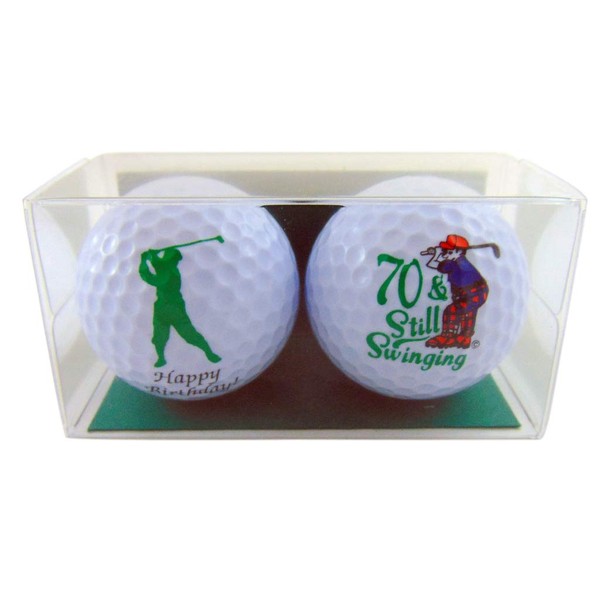 70th Birthday Golf Balls Gift Pack for for Golfers