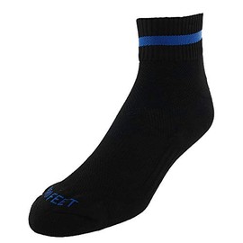 Pro Feet Adult Baseball Stirrups Socks, Black, 9"