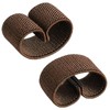 FRTKK 10 Pcs Elastic Belt Keepers Strap Organizers Web Belt