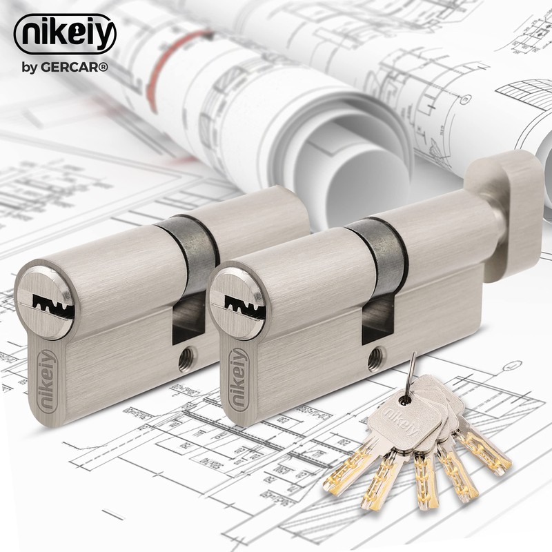 GERCAR Pro Locking Cylinder Mix 3 Keyed Alike Can be