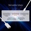 Lumenzi USB 2.0 Micro USB to A Female OTG Adapter