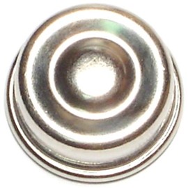 Hard-to-Find Fastener 014973137380 Hub Cap Push Nut, 1/2 Chrome, Piece-5
