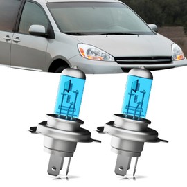 TTDBDAN Headlights Fit For Toyota Sienna 1998-2003 Halogen Headlight Bulbs,9003/H4/HB2 High/Low Beams Bright Light Combo Kit,Plug & Play,pack of 2 (Toyota Sienna 1998-2003)