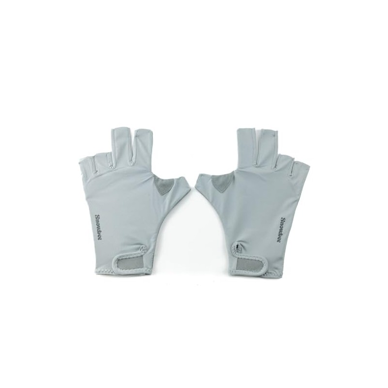 Snowbee All-Seasons Fishing Gloves - Large/X-Large - Light Grey