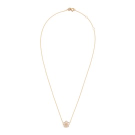 Tory Burch Women's Kira Flower Pendant, Tory Gold/Mother of Pearl, One Size