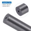 MECCANIXITY 5pcs Graphite Tube Graphite Stir Rod Stick Crucible Stir