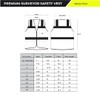 SHINE BRIGHT SV544PK | Premium Surveyor's High Visibility Safety Vest