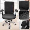 Tottist 4 Pcs Office Chair Covers Set Computer Universal Protective