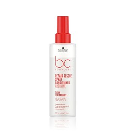 Schwarzkopf Professional BONACURE - Repair Rescue Spray Acondicionador Arginina 200 ml, para Cabello Dañado, Acondicionador sin Aclarado, Mejora Peinabilidad, Protección Térmica, con Queratina Vegana, Brillo Luminoso