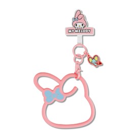 Sonix x Sanrio Phone Bangle Bracelet, Silicone Character Wristlet - Detachable Key Ring Bracelet with Tether Tab, Universal Compatibility | My Melody