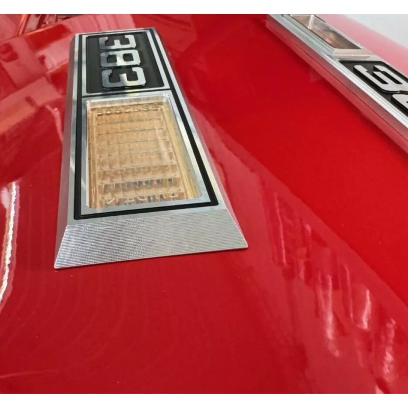 Knies Machine 1968 Chevelle Impala Nova '502' Emblem Marker Light