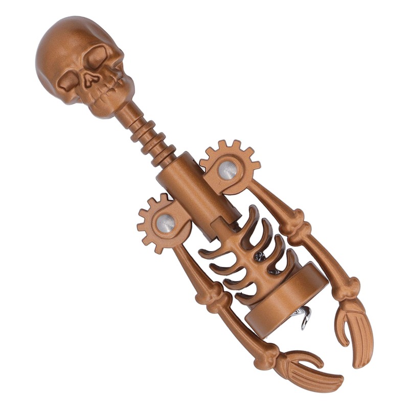 Skull Head Corkscrew Wine Bottle Opener Wine Opener for Birthdays