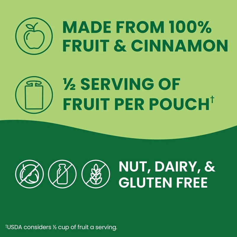 Undisclosed GoGo squeeZ Applesauce and Fruit Puree Variety Pack, Apple