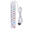 Gadpiparty Extension Lead with USB Slots1.8M Extension Cord 4 Way