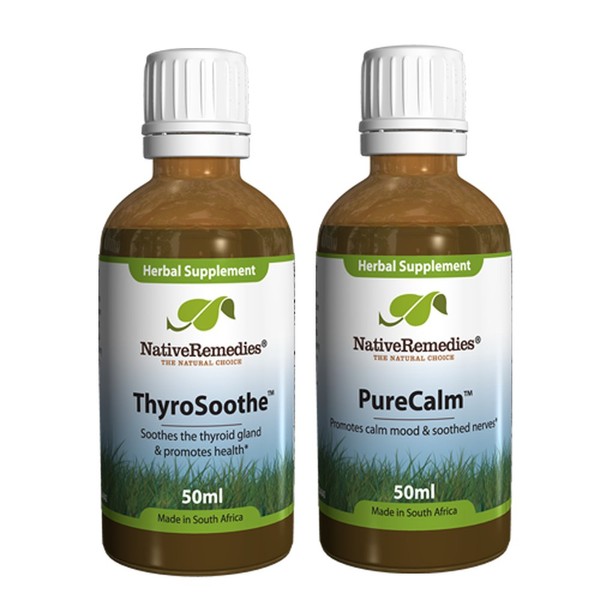 Native Remedies ThyroSoothe and PureCalm ComboPack