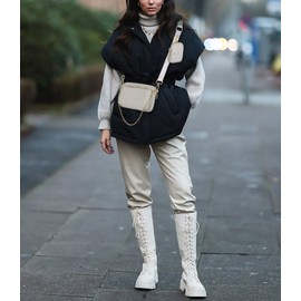 UTO Small Crossbody Bags for Women 3 in 1 Trendy Belt Purse Fashion Designer Mini Cute Sling Fanny Chest Pack