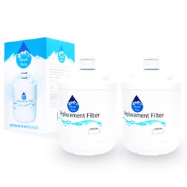 2-Pack Replacement for Maytag MSD2758DRB Refrigerator Water Filter - Compatible with Maytag UKF7003 Fridge Water Filter Cartridge