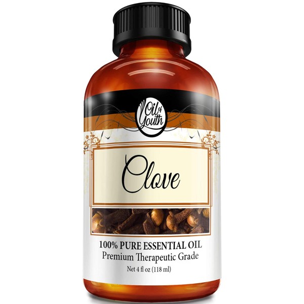 4oz Bulk Clove Essential Oil – Therapeutic Grade – Pure & Natural Clove Oil
