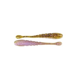 X Zone Lures Pro Series Finesse Slammer, Winning Drop Shot Baits for Bass That Fish Can't Resist, 4" (8 Pack)