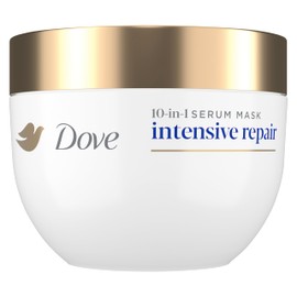 Dove Hair Intensive Repair 10-in-1 Serum Mask for Damaged Hair, 9.2 fl oz