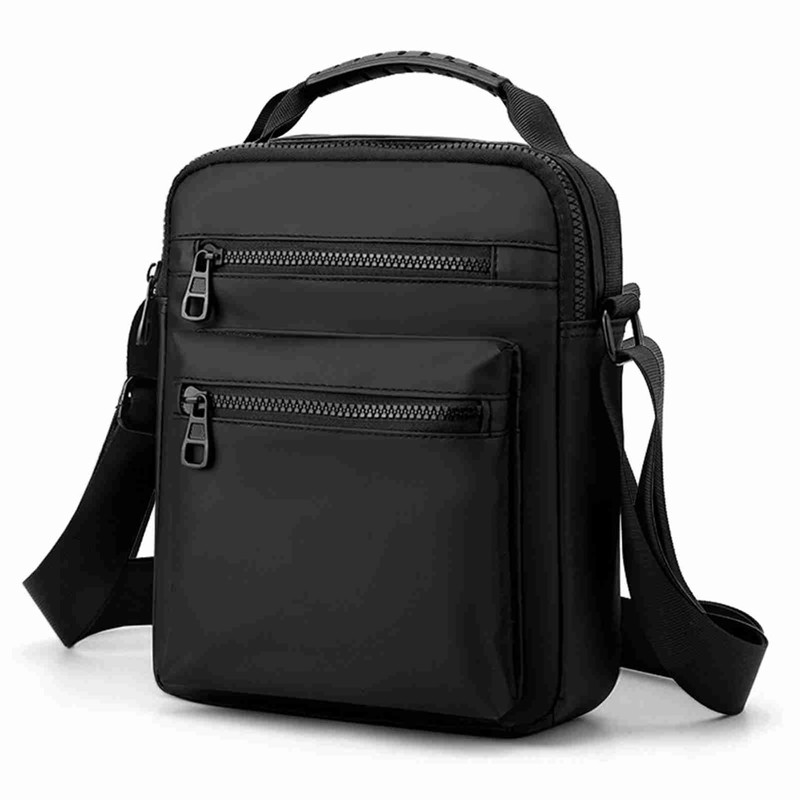 Men Sling Bag Single Shoulder Bag Crossbody Bag Wear-Resistant Oxford