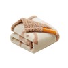 Feandrea Waterproof Dog Blanket, Sherpa Fleece Pet Blanket for Miniature