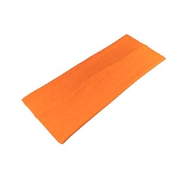 WESTEND CHOICE 9cm Wide Headbands Soft Head Band Plain Stretchy Unisex Kylie headband Bandeau Headbands for Women & Men Gym Yoga Hair Band (Orange)