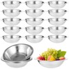 Anjetan 30 PCS Stainless Steel Prep Bowls, Heavy Duty Mixing