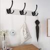 IBosins 6 Pack Big Heavy Duty Three Prongs Coat Hooks