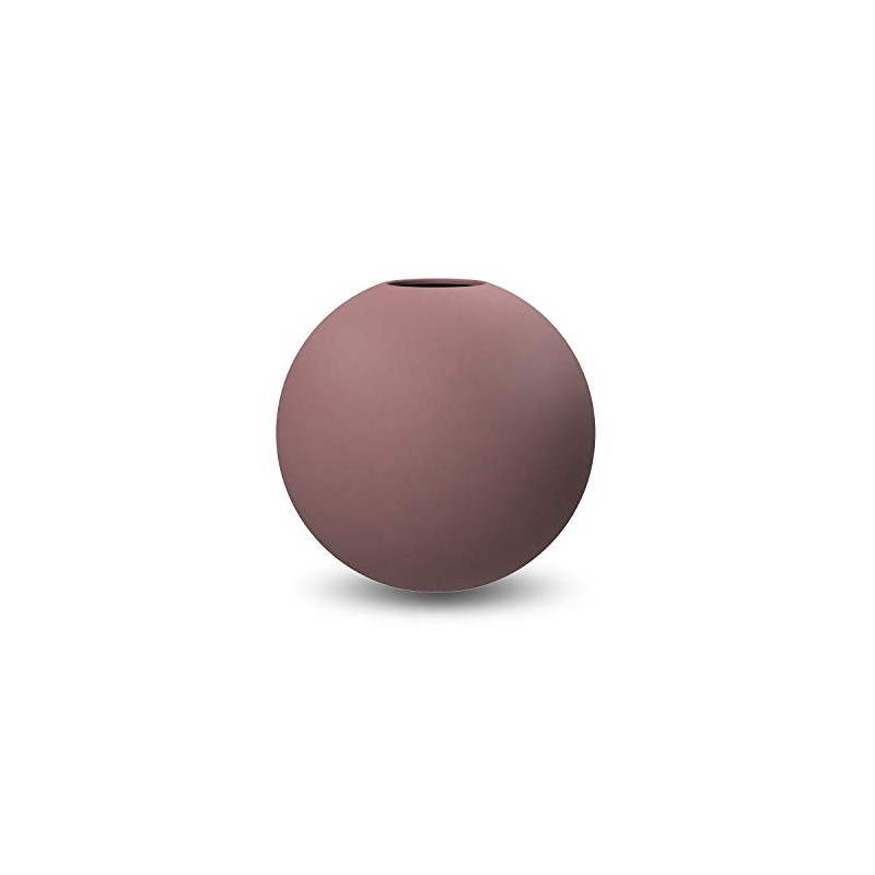 Cooee Design Ball Vase Ceramic Cinder Rose 8cm