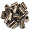 M8 (8mm) X 25mm Wood Insert Hex Socket Nuts Threaded