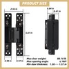 Riyhch 6 inch Hidden Door Hinge, Invisible Door Hinges with