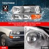 TopAutoGear for 2002 Silverado Headlight Assembly Compatible with 1999 2000