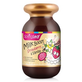 Spring Leaf Milk Boost Strawberry & Vanilla Chewable Tab X 150